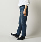 Light Mon-Brown Stretch Denim Sabrina 5 Distressed