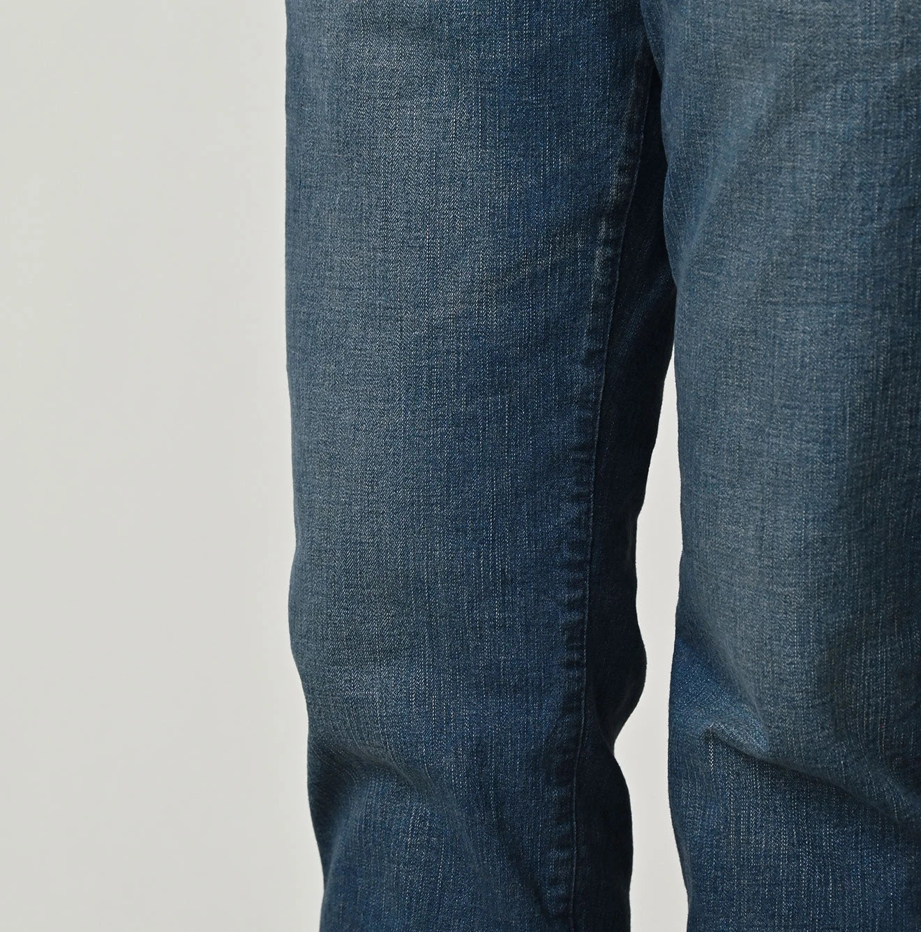 Light Mon-Brown Stretch Denim Sabrina 5 Distressed