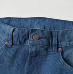 Light Mon-Brown Stretch Denim Sabrina 5 Distressed