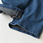 Light Mon-Brown Stretch Denim Sabrina 5 Distressed