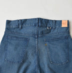Light Mon-Brown Stretch Denim Sabrina 5 Distressed