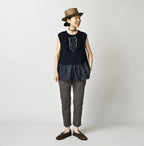 Light Mon Brown Stretch Denim Sabrina 5 Nou