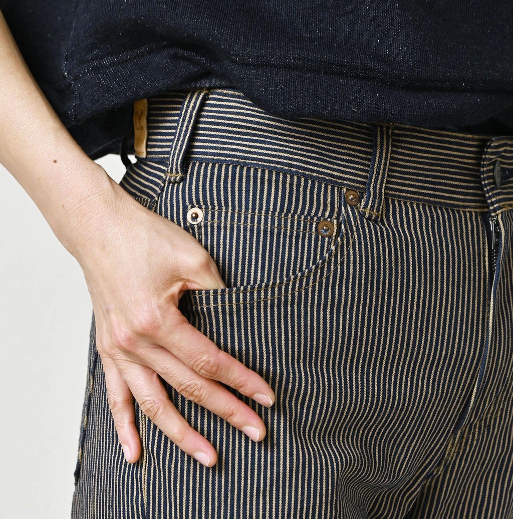 Light Mon Brown Stretch Denim Sabrina 5 Nou