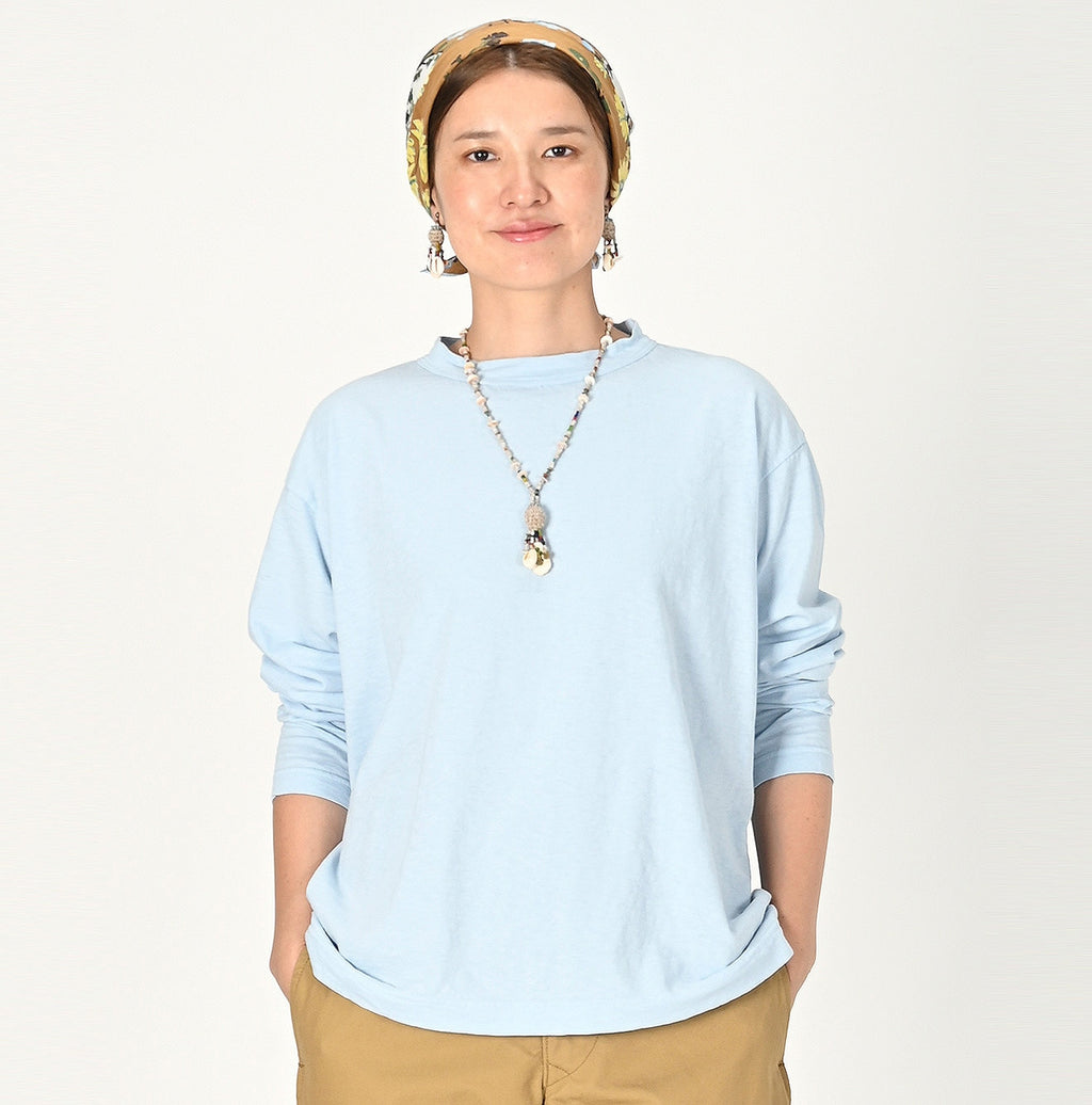 Tenjiku 908 Ocean T-shirt Female Model