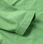 Plant Dyed Tenjiku 908 Ocean T-shirt Detail