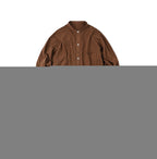 Tenjiku 908 Grandpa Shirt Brown