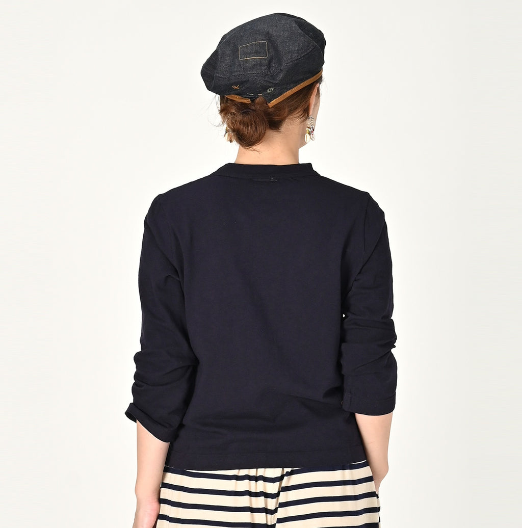 Tenjiku Square T-shirt Female Model