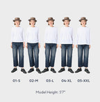 Indigo Tenjiku Square T-shirt Nou Size Chart