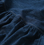 Indigo Tenjiku Frill T-shirt Nou Detail