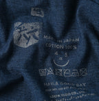Indigo Tenjiku Frill T-shirt Nou Detail