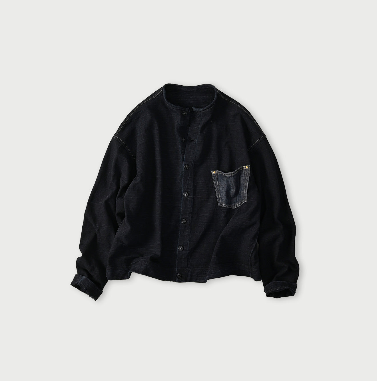 Indigo Dekoboko Tenjiku 908 Cardigan