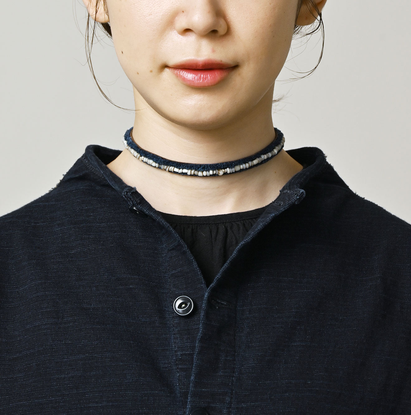 Indigo Dekoboko Tenjiku 908 Cardigan
