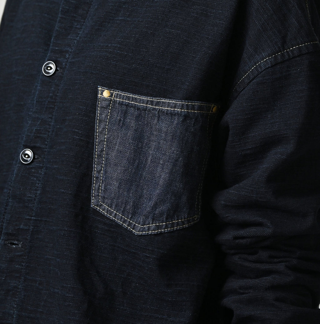Indigo Dekoboko Tenjiku 908 Cardigan
