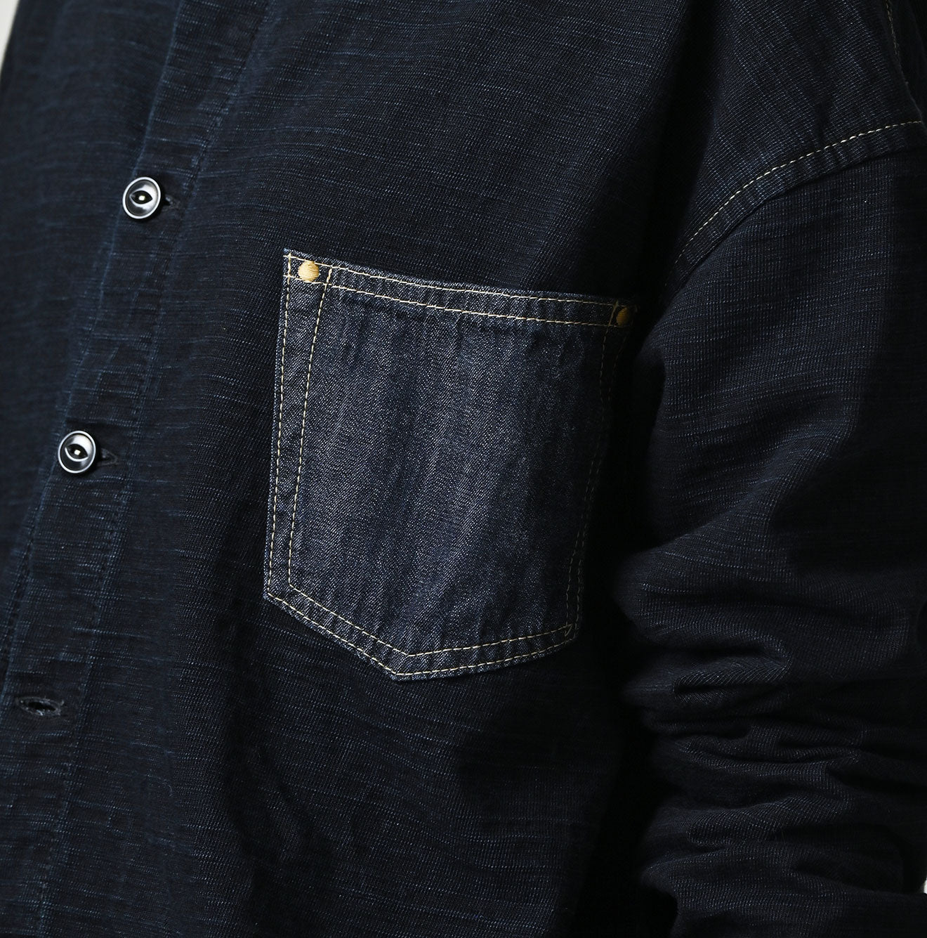 Indigo Dekoboko Tenjiku 908 Cardigan