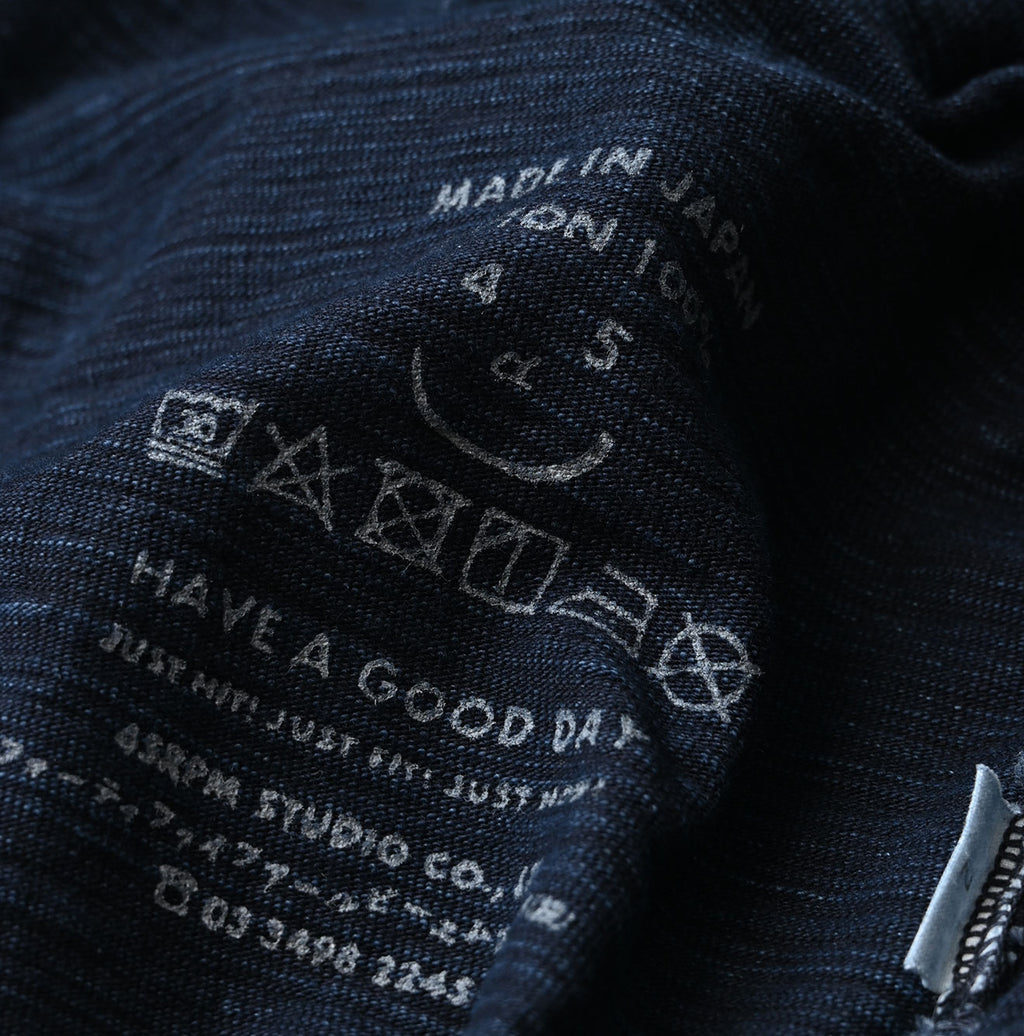 Indigo Dekoboko Tenjiku 908 Cardigan