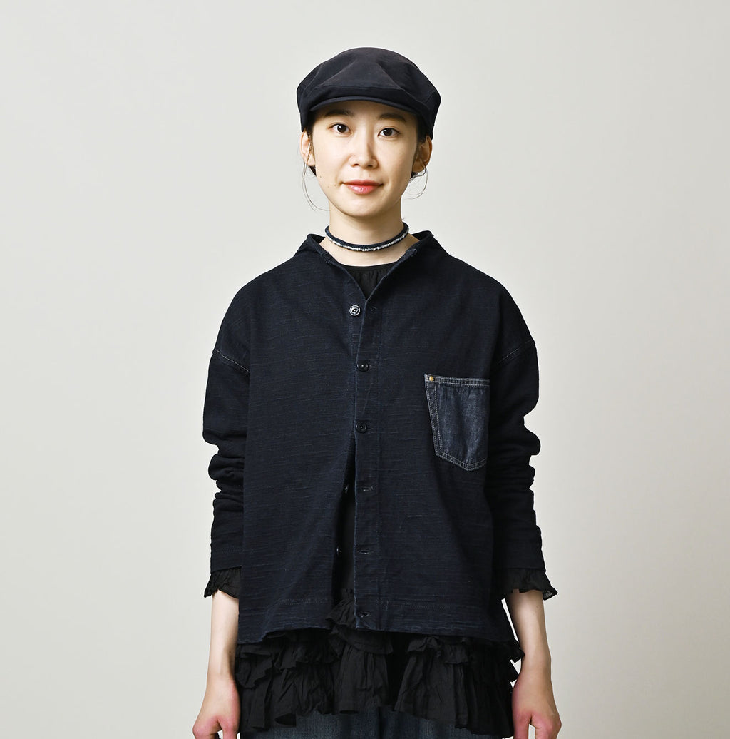Indigo Dekoboko Tenjiku 908 Cardigan