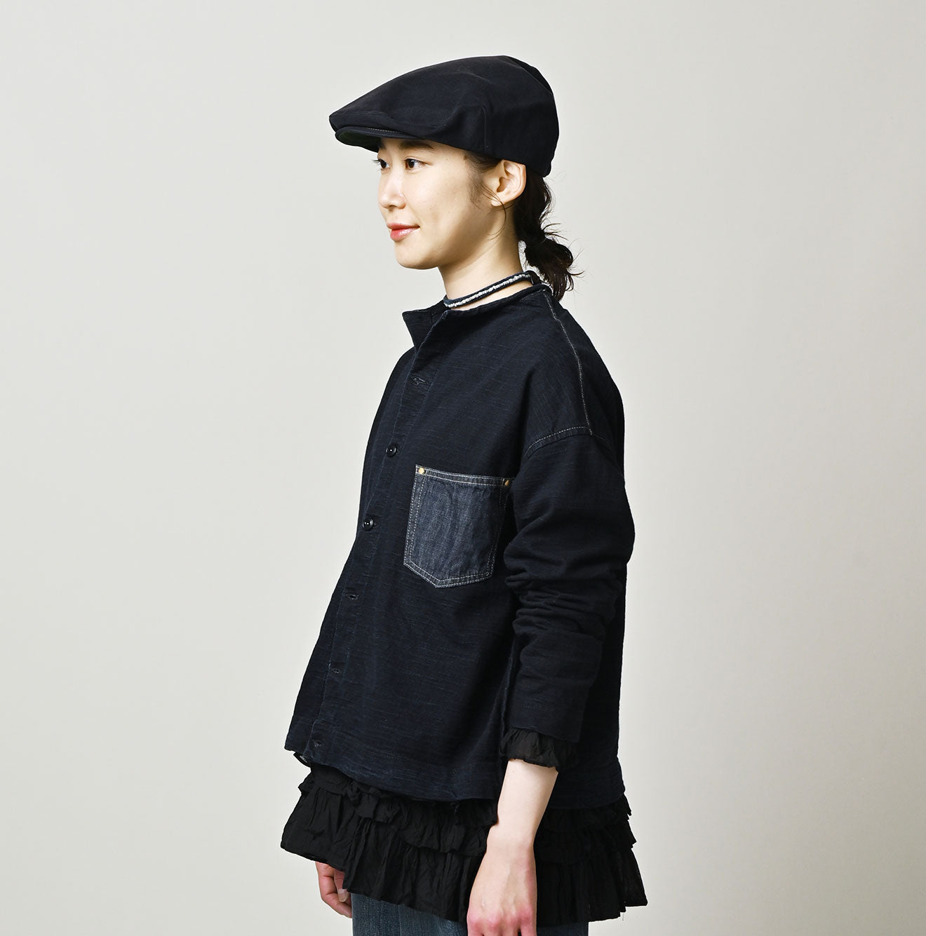 Indigo Dekoboko Tenjiku 908 Cardigan