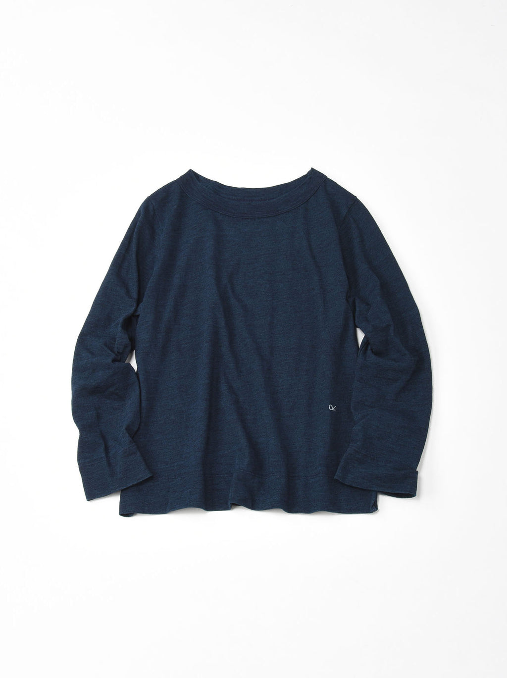 Indigo Zimba Cotton Square T-shirt