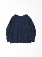 Indigo Zimba Cotton Square T-shirt