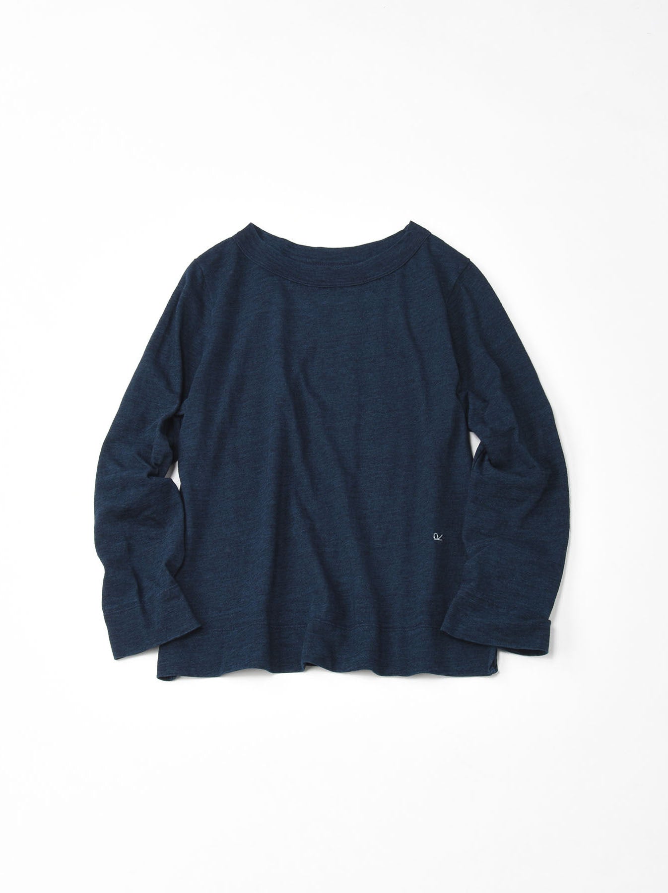 Indigo Zimba Cotton Square T-shirt