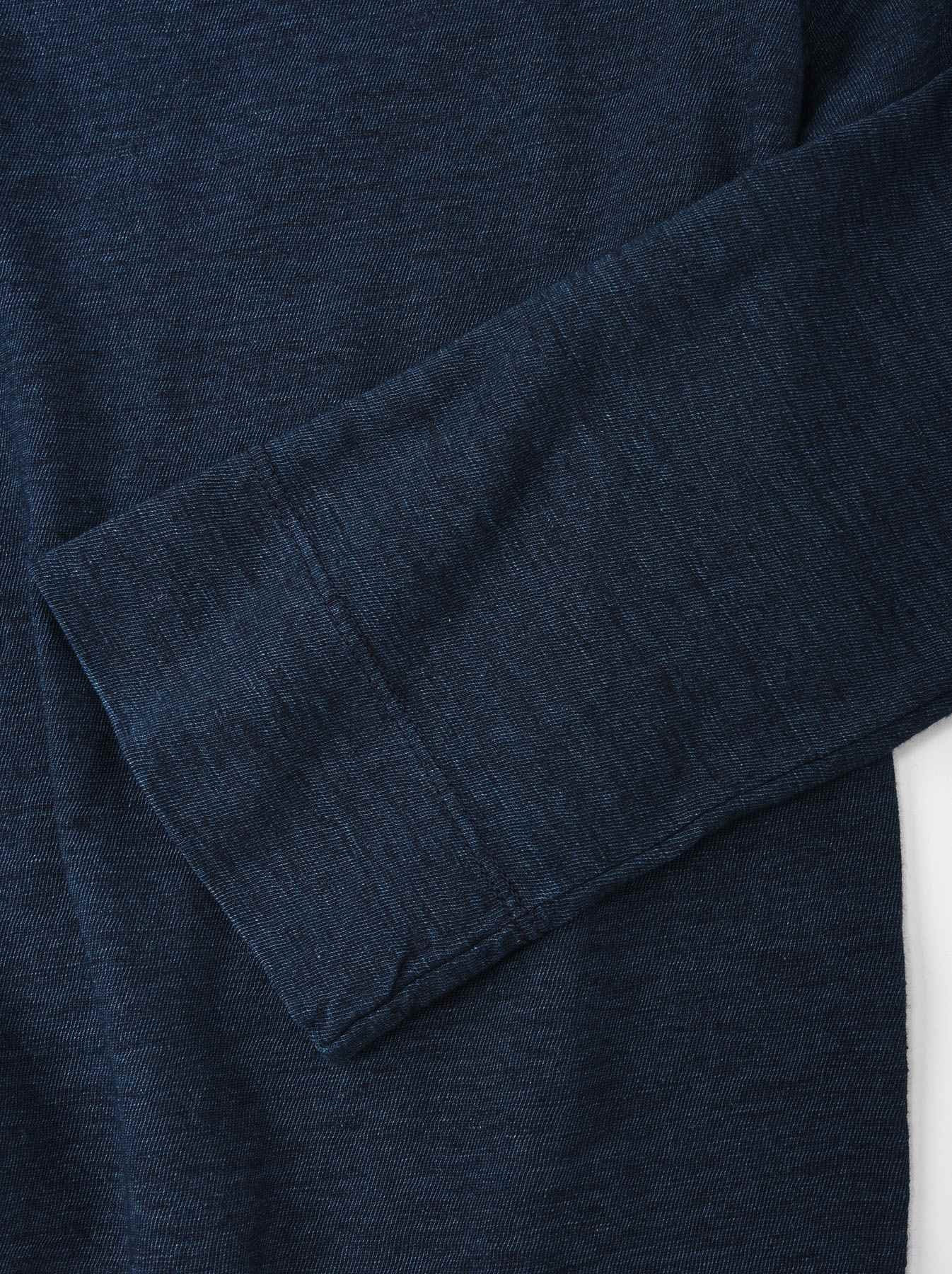 Indigo Zimba Cotton Square T-shirt