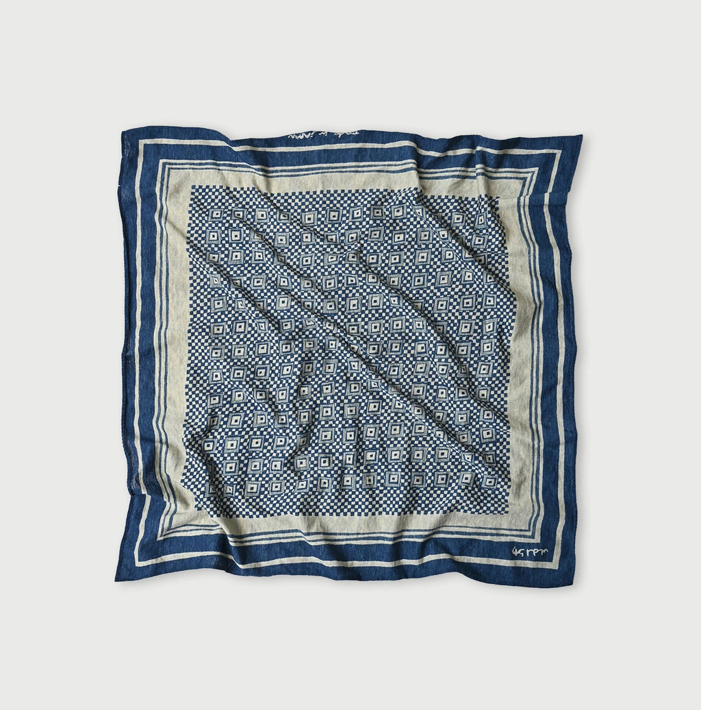 Indigo Tenjiku Cobblestone Bandana