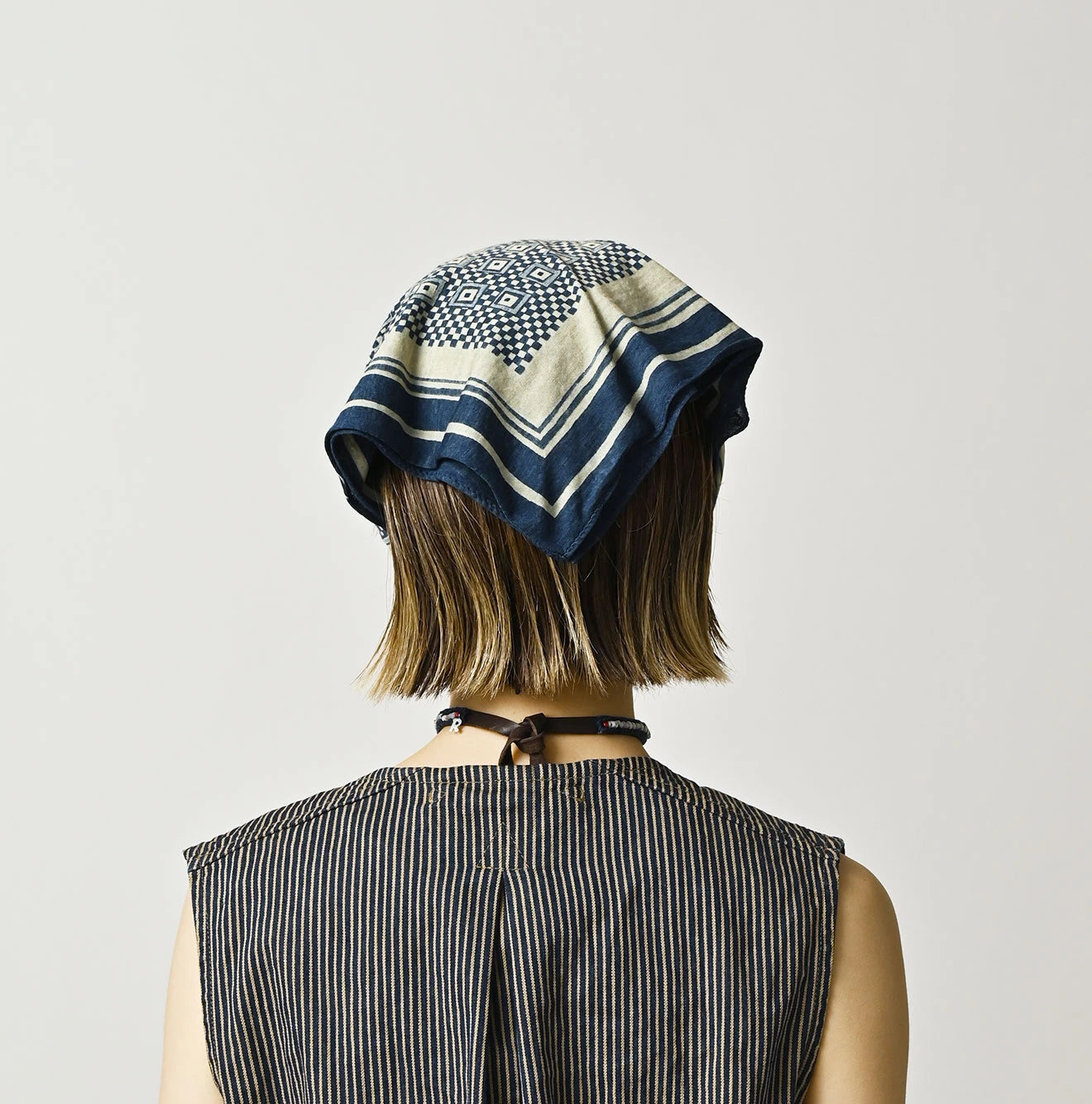 Indigo Tenjiku Cobblestone Bandana