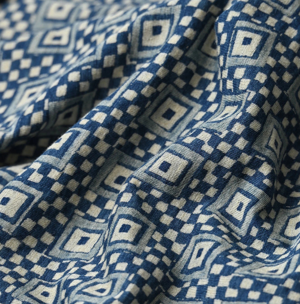 Indigo Tenjiku Cobblestone Bandana