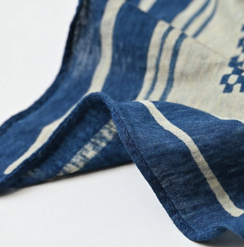 Indigo Tenjiku Cobblestone Bandana