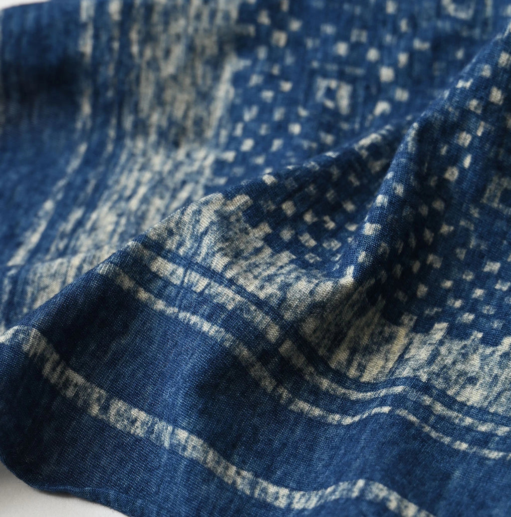 Indigo Tenjiku Cobblestone Bandana