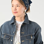 Tweed Denim 908 Hikohime Jacket Zyu Detail