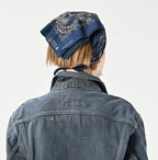 Tweed Denim 908 Hikohime Jacket Zyu Detail