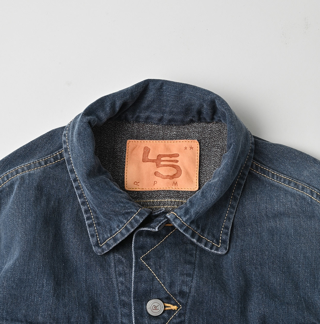 Tweed Denim 908 Hikohime Jacket Zyu Detail