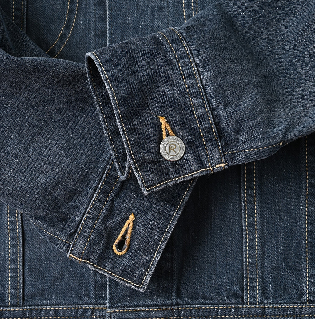 Tweed Denim 908 Hikohime Jacket Zyu Detail