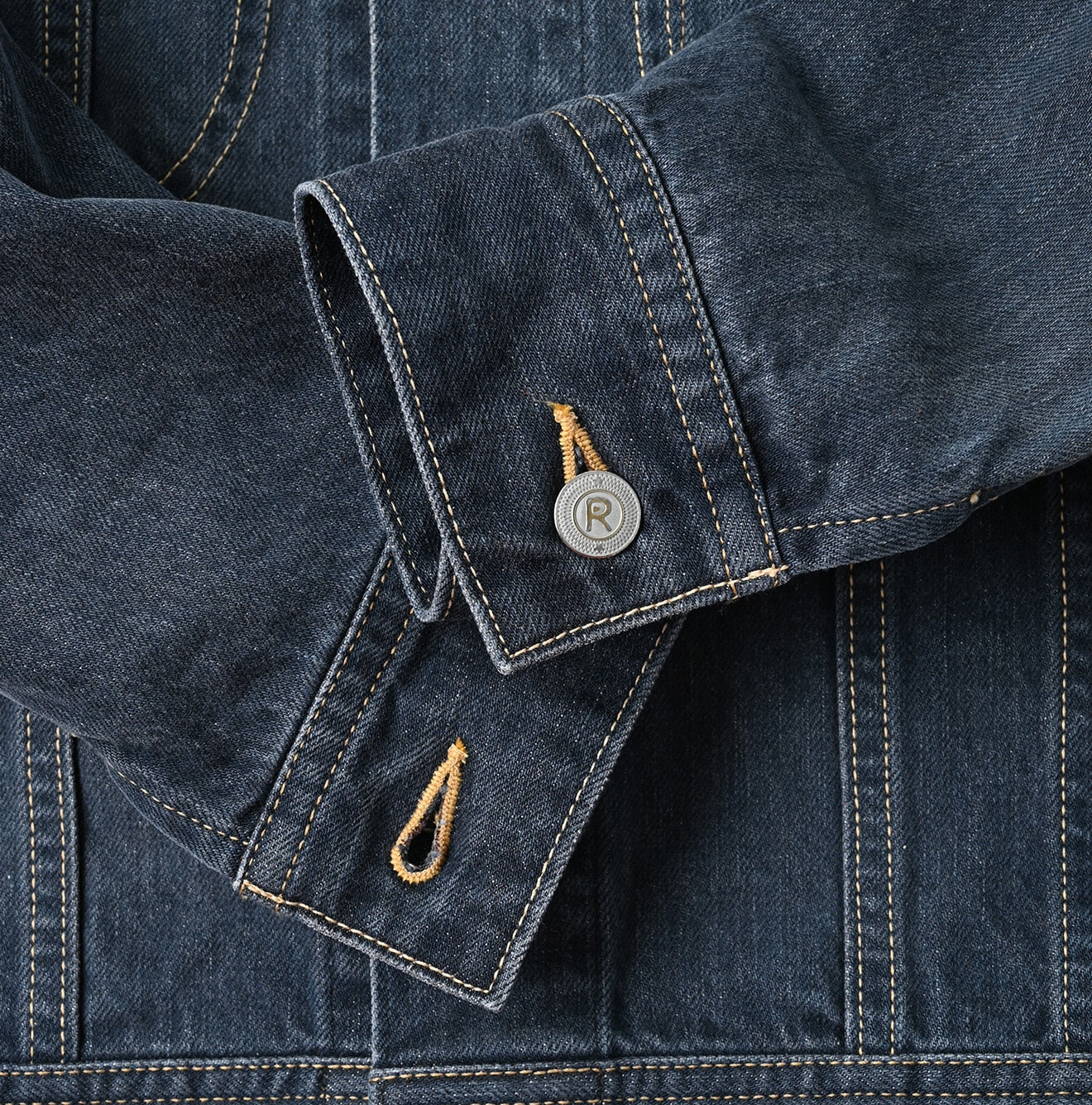 Tweed Denim 908 Hikohime Jacket Zyu Detail
