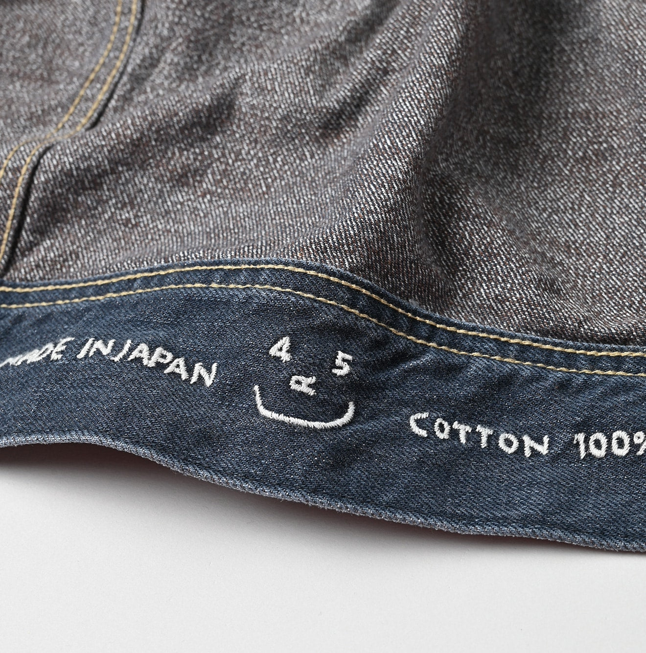 Tweed Denim 908 Hikohime Jacket Zyu Detail