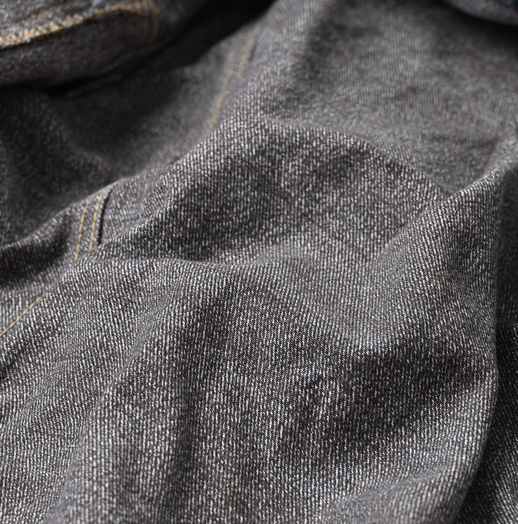 Tweed Denim 908 Hikohime Jacket Zyu Detail