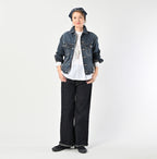 Tweed Denim 908 Hikohime Jacket Zyu Female Model