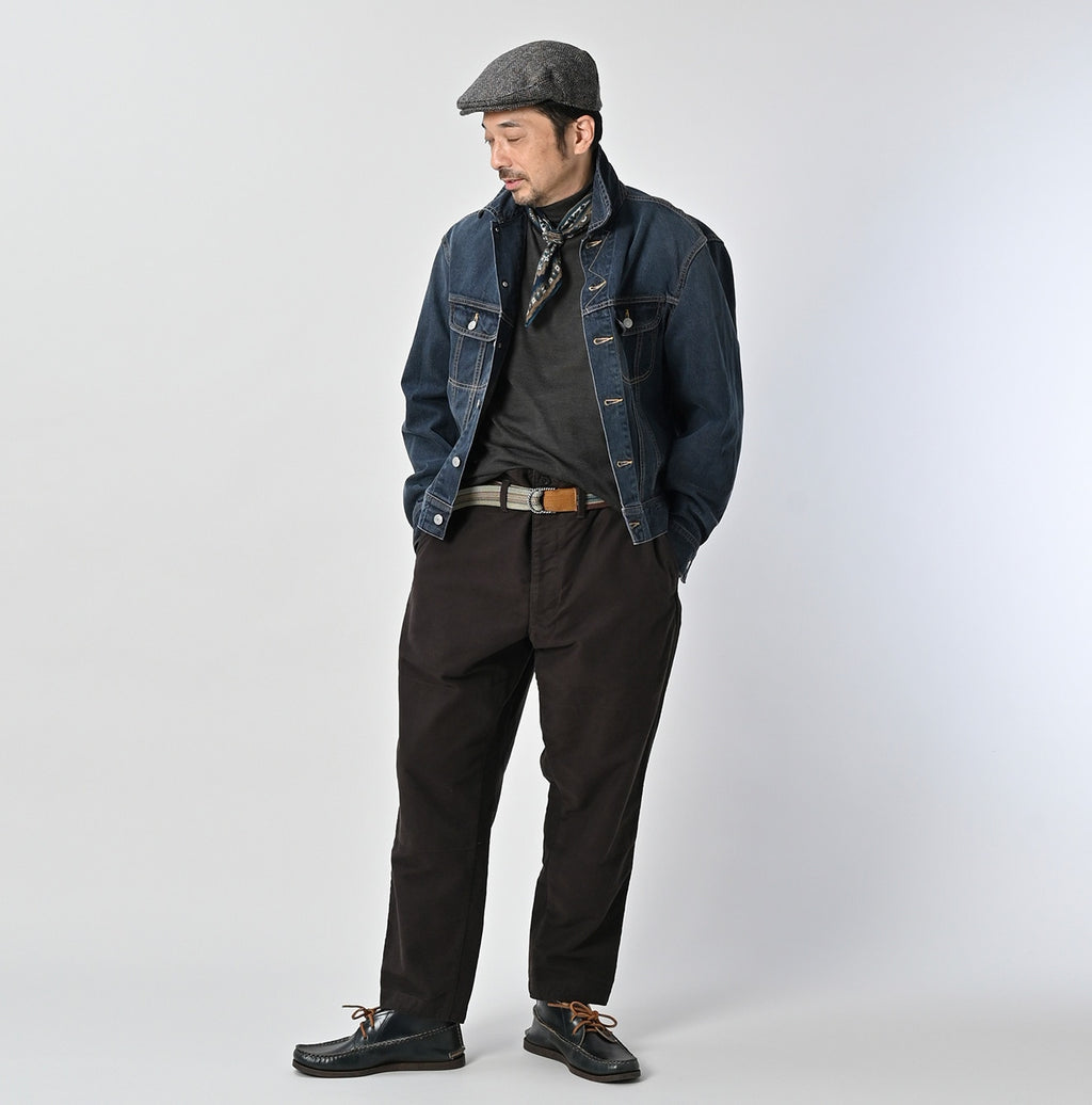 Tweed Denim 908 Hikohime Jacket Zyu Male Model