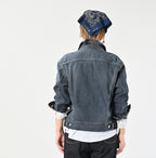 Tweed Denim 908 Hikohime Jacket Zyu Female Model