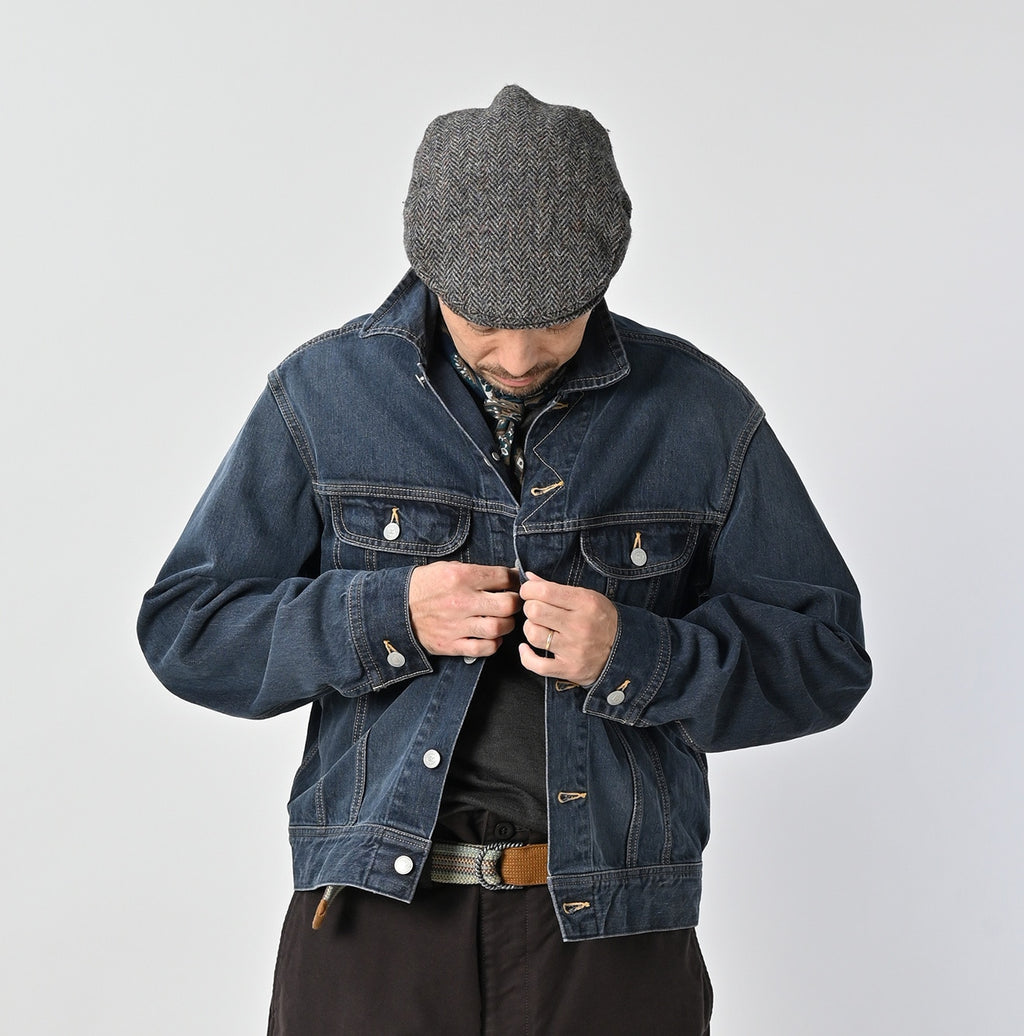 Tweed Denim 908 Hikohime Jacket Zyu Male Model