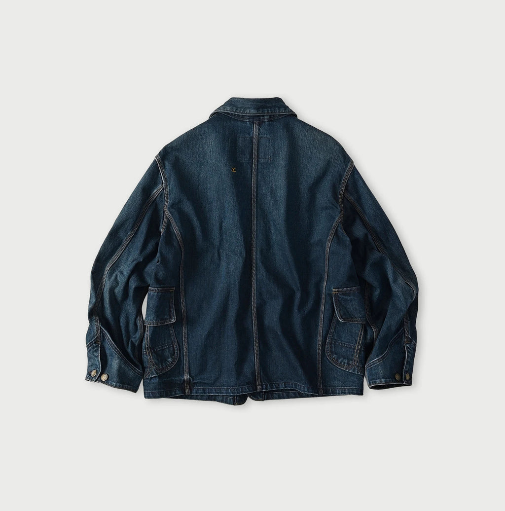 Rye Mugi Denim 908 Nando Nando Yama Coverall Distressed