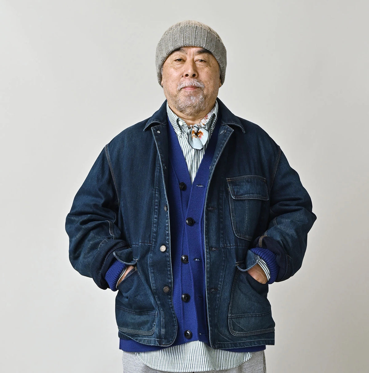Rye Mugi Denim 908 Nando Nando Yama Coverall Distressed