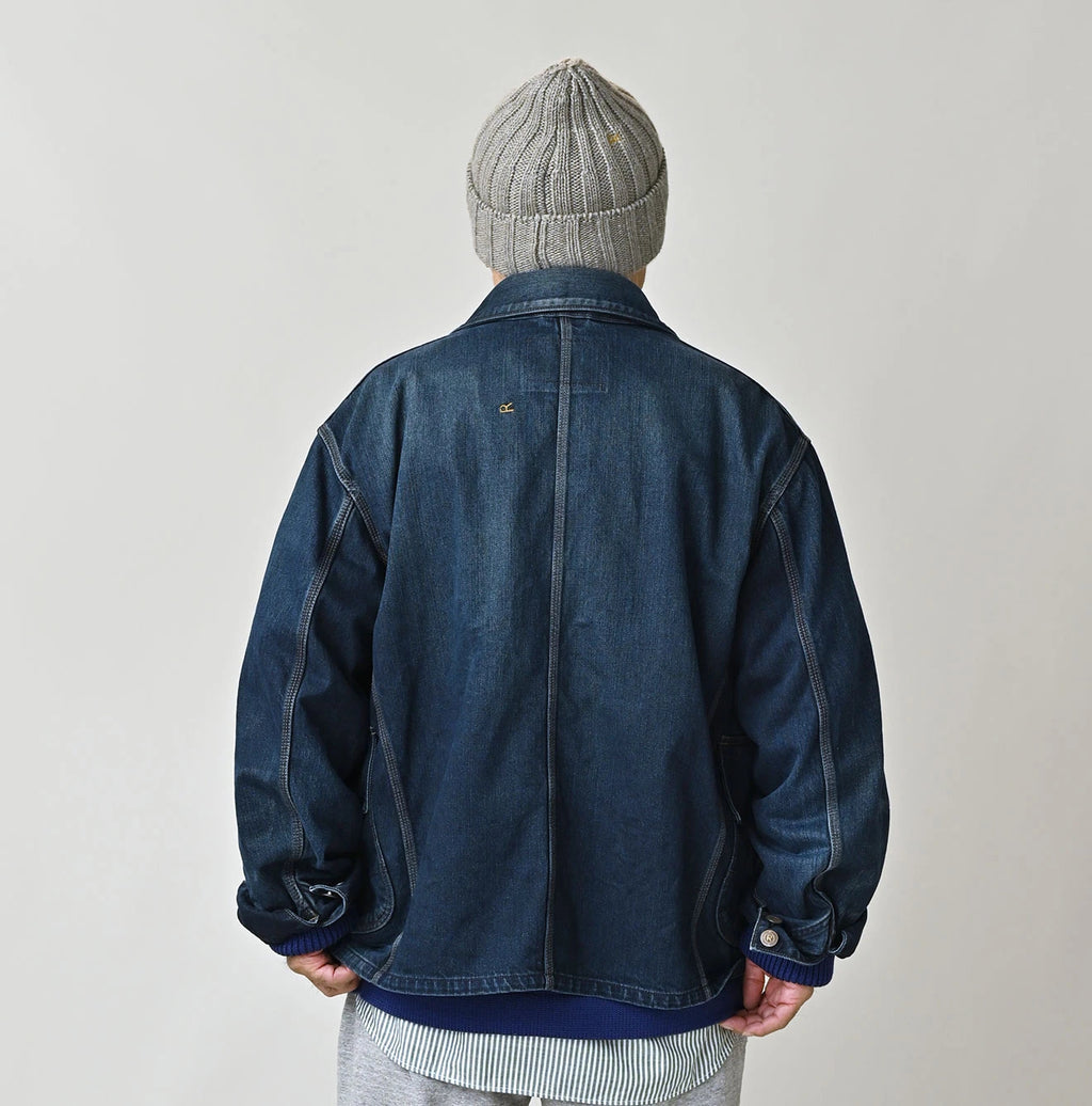 Rye Mugi Denim 908 Nando Nando Yama Coverall Distressed