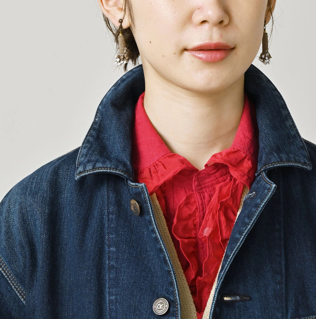 Rye Mugi Denim 908 Nando Nando Yama Coverall Distressed