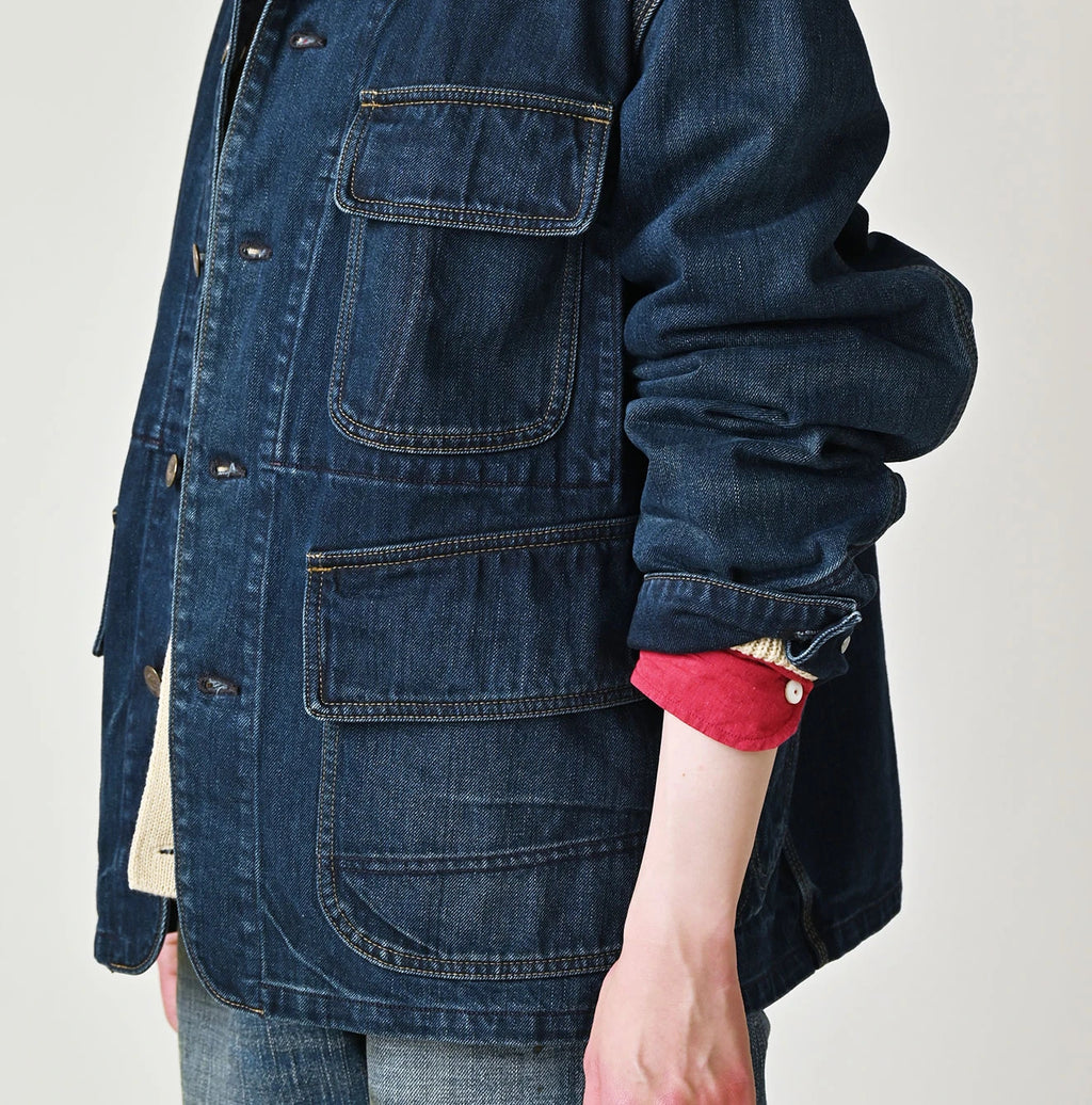 Rye Mugi Denim 908 Nando Nando Yama Coverall Distressed