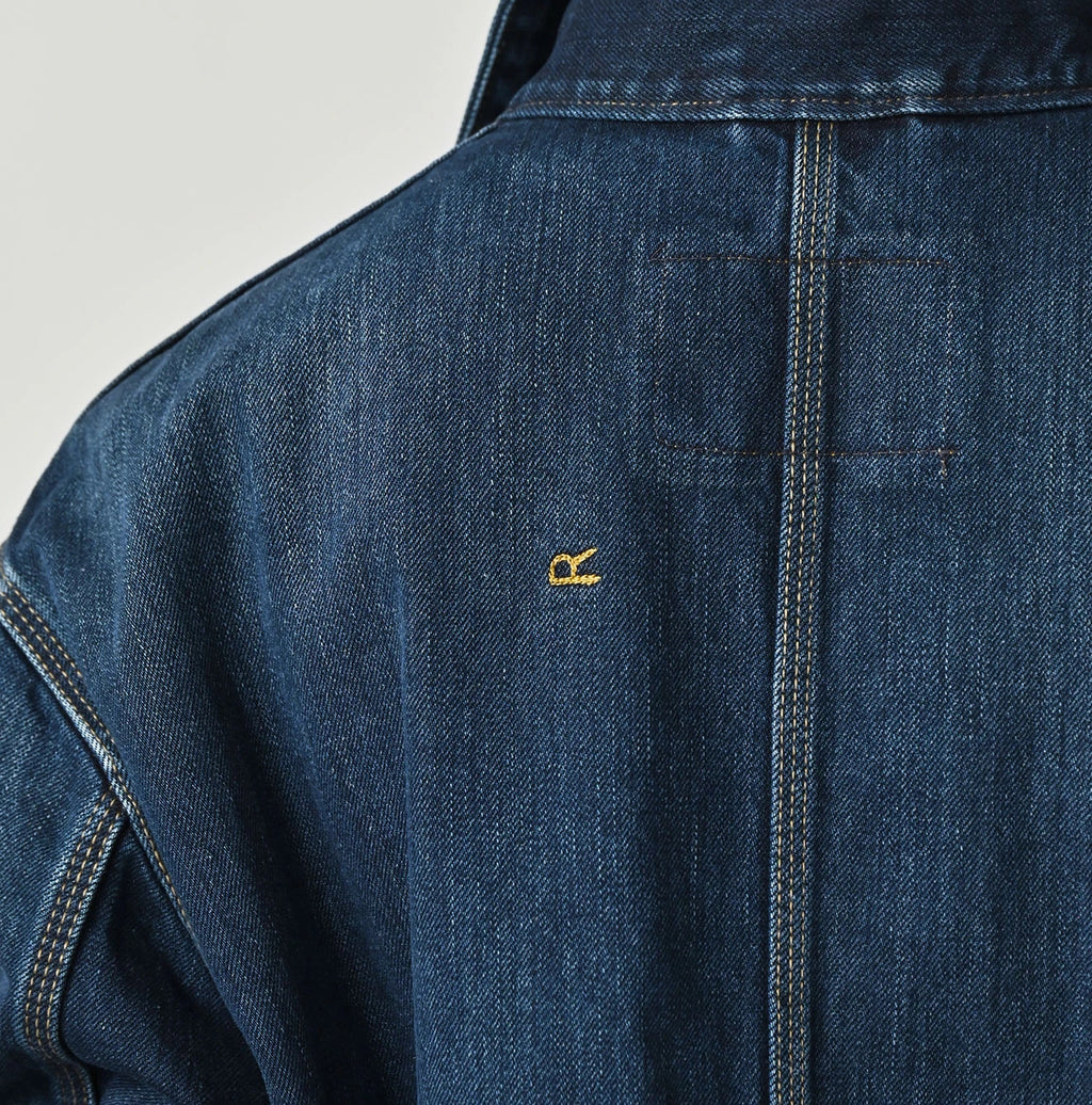 Rye Mugi Denim 908 Nando Nando Yama Coverall Distressed