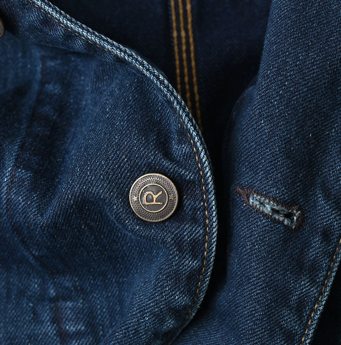 Rye Mugi Denim 908 Nando Nando Yama Coverall Distressed