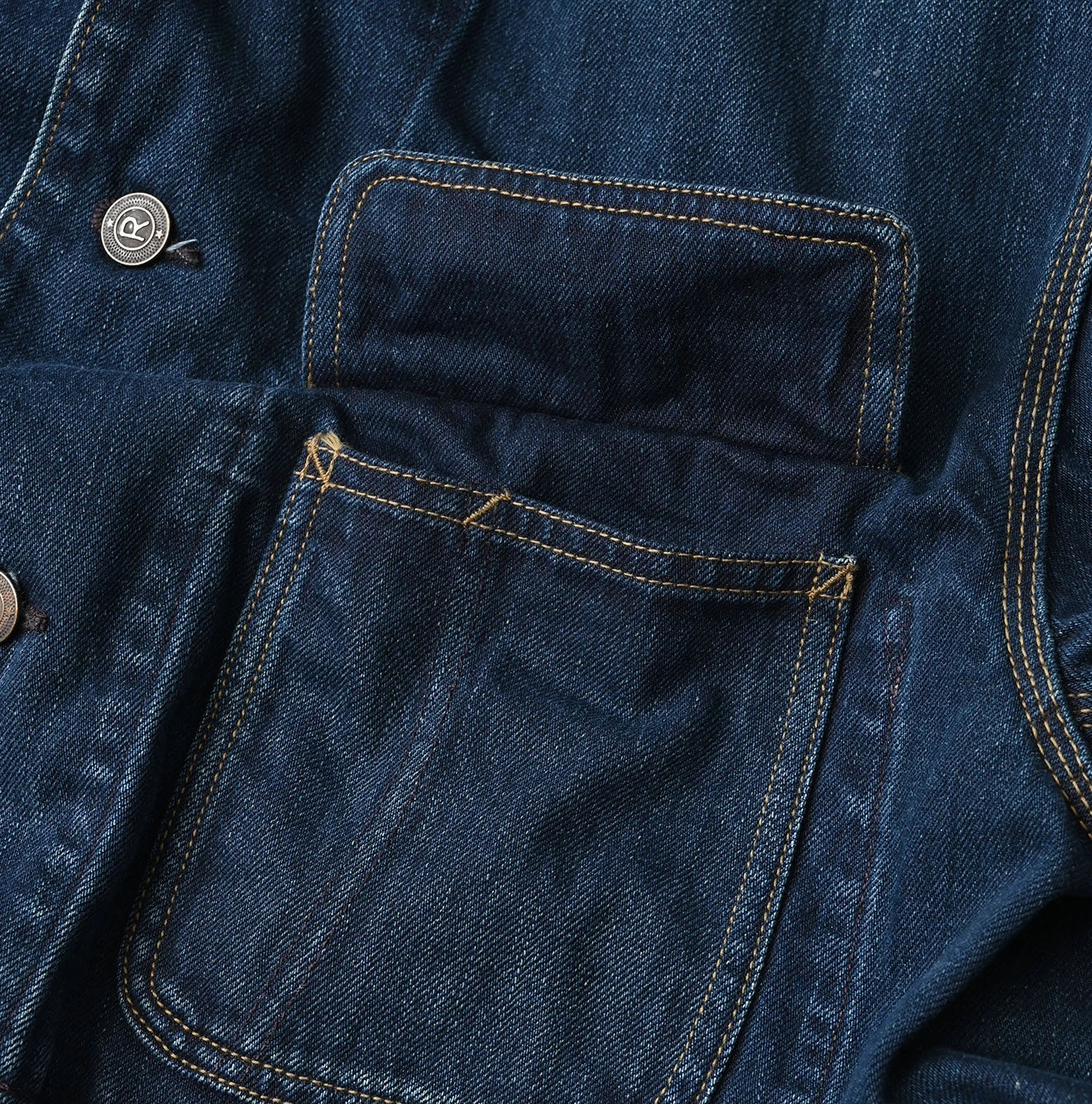 Rye Mugi Denim 908 Nando Nando Yama Coverall Distressed