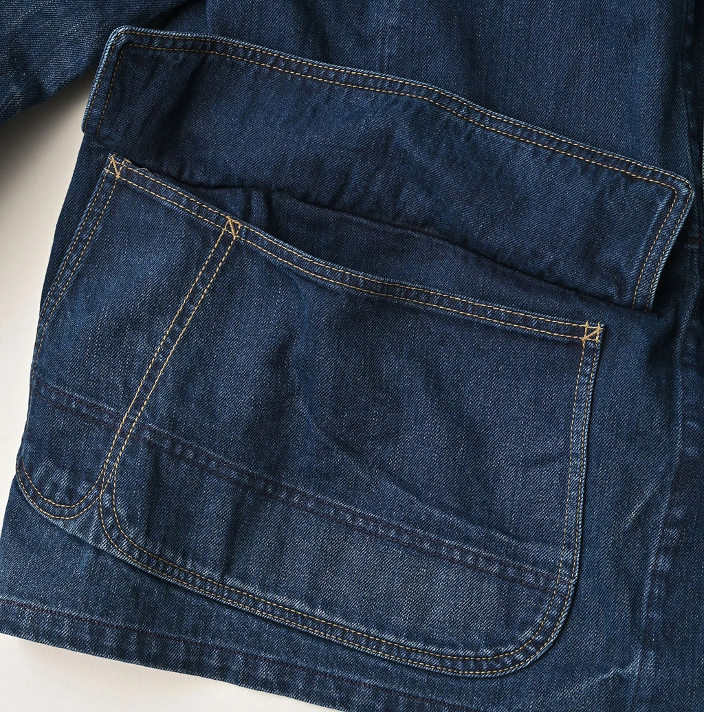 Rye Mugi Denim 908 Nando Nando Yama Coverall Distressed